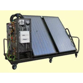 Système de production d'eau chaude solaire thermique mobile, instrumenté et didactisé 2 capteurs - 200 litres Système de production d'eau chaude solaire thermique mobile, instrumenté et didactisé 2 capteurs - 200 litres