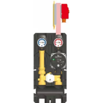 HeatBloC K33 - DN 20 Circuit à régulation constante, vanne mélangeuse 3 voies avec bypass HeatBloC K33 - DN 20 Circuit à régulation constante, vanne mélangeuse 3 voies avec bypass