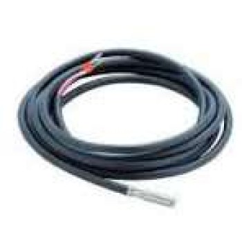 sondes de température <strong>PT1000</strong>, douille laiton double filetage 6X25 mm, 2 m de câble silicone, température maximale d'utilisation de la sonde + 250° C sondes de température <strong>PT1000</strong>, douille laiton double filetage 6X25 mm, 2 m de câble silicone, température maximale d'utilisation de la sonde + 250° C