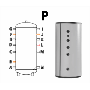 Ballon tampon TWL P300, 300 Litres