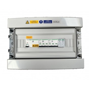 Coffret de protection AC triphasé pour 1 onduleur 25 kVA Tri Coffret de protection AC triphasé pour 1 onduleur 25 kVA Tri