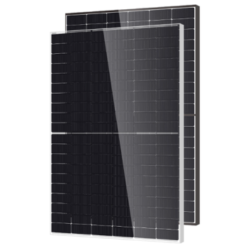 DMEGC - Module N-TYPE 500Wc PPE2 500 KG - Bi-verre transparent - Cadre noir - 120 cellules - Dimensions 1950 x 1134 x 30 mm - Connecteur MC4 Evo 2 1500V