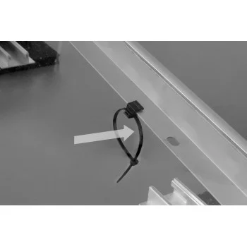 K2 Câble Manager PA 66 W - Attaches de câbles avec raccords K2 Câble Manager PA 66 W - Attaches de câbles avec raccords