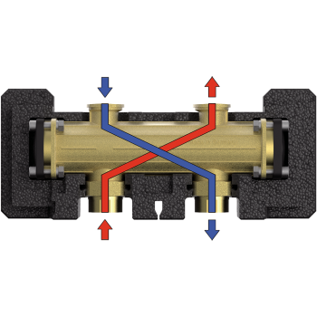 Découpleur hydraulique - DN 25 jusqu'à 1600 l/h Découpleur hydraulique - DN 25 jusqu'à 1600 l/h
