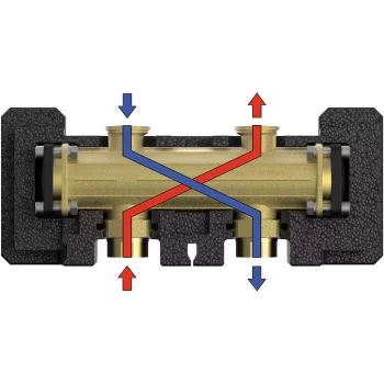 Découpleur hydraulique - DN 25 jusqu'à 1600 l/h Découpleur hydraulique - DN 25 jusqu'à 1600 l/h