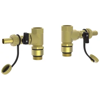 Unité de rinçage et de vidange DN 20 Unité de rinçage et de vidange DN 20