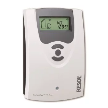 Régulateur solaire DeltaSol® CS Plus – offre complète, Spécialiste en pompes à haut rendement ! 4 sondes Pt1000 (2 x FKP6, 2 x FrP6) incluses Régulateur solaire DeltaSol® CS Plus – offre complète, Spécialiste en pompes à haut rendement ! 4 sondes Pt1000 (2 x FKP6, 2 x FrP6) incluses