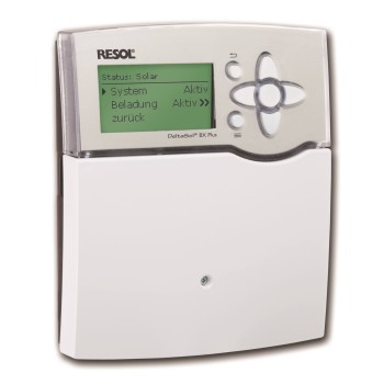 DeltaSol® BX Plus, Offre complète Régulateur conçu pour les systèmes de chauffage conventionnel et solaire 5 sondes (2 x fKP6, 3 x fRP6) incluses