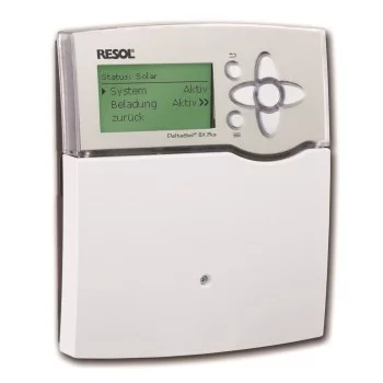 DeltaSol® BX Plus, Offre complète Régulateur conçu pour les systèmes de chauffage conventionnel et solaire 5 sondes (2 x fKP6, 3 x fRP6) incluses DeltaSol® BX Plus, Offre complète Régulateur conçu pour les systèmes de chauffage conventionnel et solaire 5 sondes (2 x fKP6, 3 x fRP6) incluses