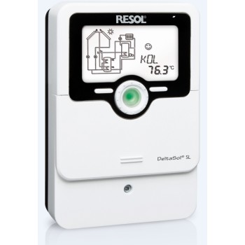 Régulateur solaire DeltaSol ® SL, offre complète 4 sondes Pt1000 (2 x FKP6, 2 x FRP6) incluses Régulateur solaire DeltaSol ® SL, offre complète 4 sondes Pt1000 (2 x FKP6, 2 x FRP6) incluses