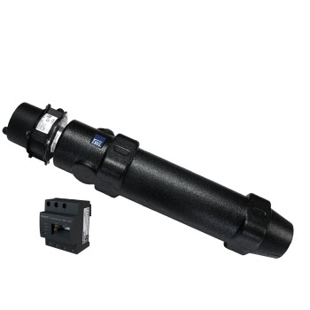 Cartouche chauffante externe, de 0,5 à 3,5 kW, adaptable pour chauffe-eau existant, avec thermoplongeur incorporé pour réseau photovoltaïque Cartouche chauffante externe, de 0,5 à 3,5 kW, adaptable pour chauffe-eau existant, avec thermoplongeur incorporé pour réseau photovoltaïque