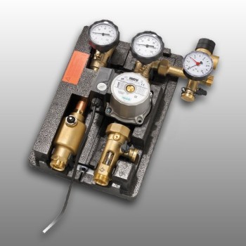 Station solaire REGUSOL LH 15, avec pompe haut rendement Yonos Para ST 25/7.5 PWM 2, Solarstation Regusol 2-30l/min.