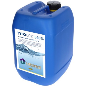 Liquide antigel solaire Tyfocor L 40%, Prêt à l emploi agréé contact alimentaire, bidon de 20 litres