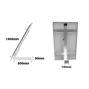 Extension mono panneau pour support UNIFIX 800 EGF Extension mono panneau pour support UNIFIX 800 EGF