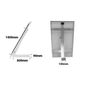 Extension mono panneau pour support UNIFIX 800 EGF Extension mono panneau pour support UNIFIX 800 EGF